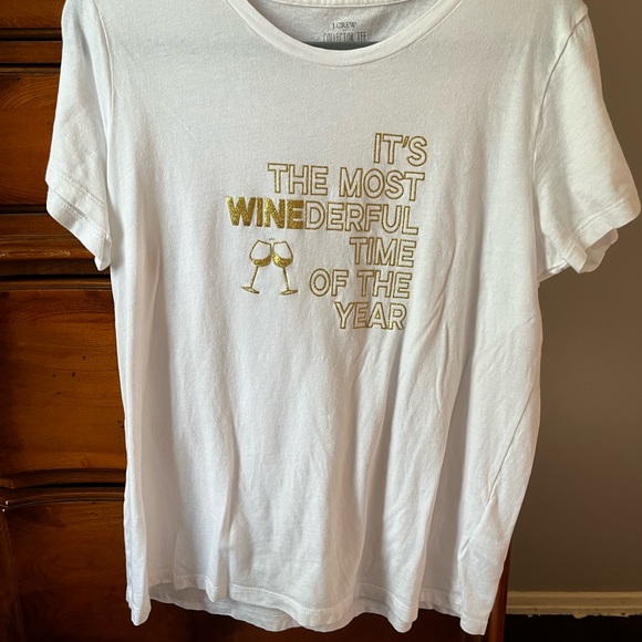 J. Crew Holiday Tee - Picture 4 of 4